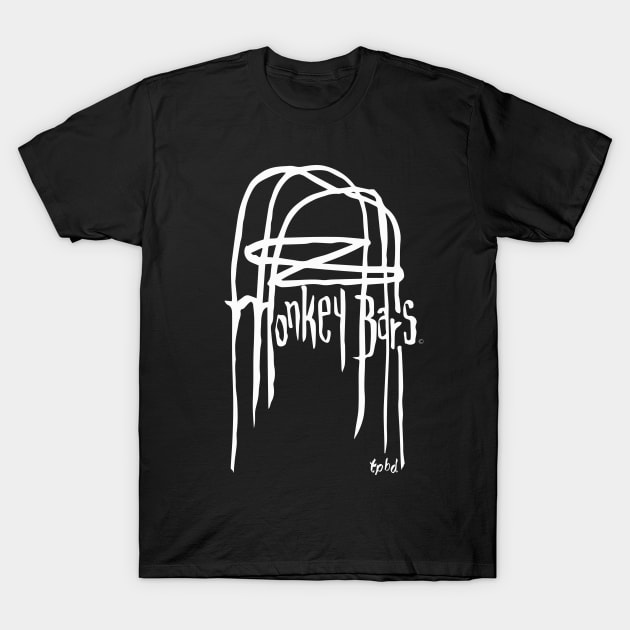 Monkey Bars Logo T-Shirt by BobbyDoran